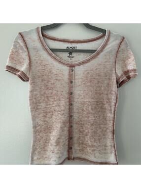 Almost Famous pink top